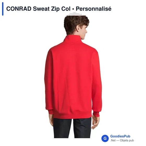 CONRAD Sweat Zip Col - Image 8