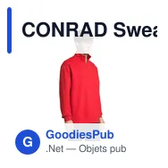 CONRAD Sweat Zip Col - Miniature 9