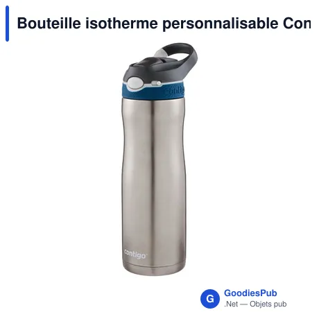 Bouteille isotherme personnalisable Contigo® Ashland Chill 590 ml avec logo