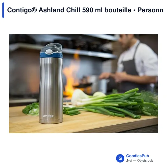 Bouteille isotherme personnalisable Contigo® Ashland Chill 590 ml avec logo - Image 4