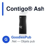 Bouteille isotherme personnalisable Contigo® Ashland Chill 590 ml avec logo - Miniature 1