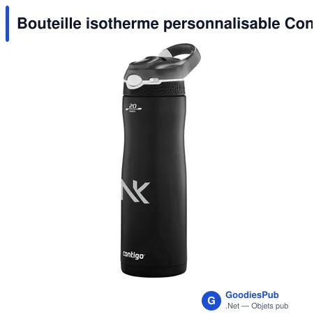 Bouteille isotherme personnalisable Contigo® Ashland Chill 590 ml avec logo