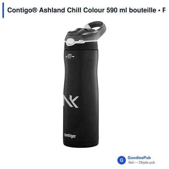 Bouteille isotherme personnalisable Contigo® Ashland Chill 590 ml avec logo - Image 1