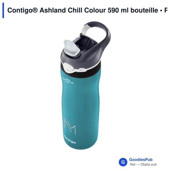 Bouteille isotherme personnalisable Contigo® Ashland Chill 590 ml avec logo - Image 12
