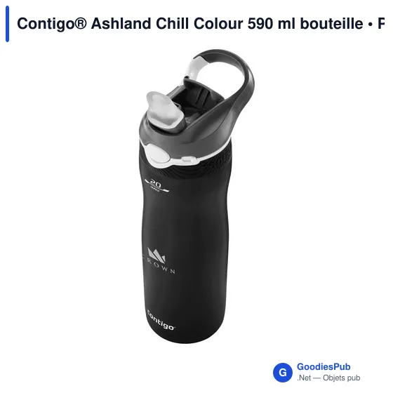 Bouteille isotherme personnalisable Contigo® Ashland Chill 590 ml avec logo - Image 3