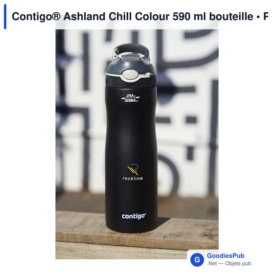 Bouteille isotherme personnalisable Contigo® Ashland Chill 590 ml avec logo - Image 4