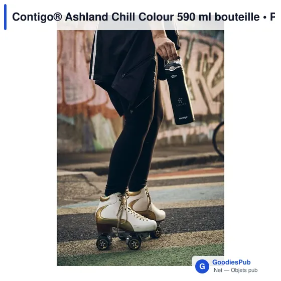 Bouteille isotherme personnalisable Contigo® Ashland Chill 590 ml avec logo - Image 5