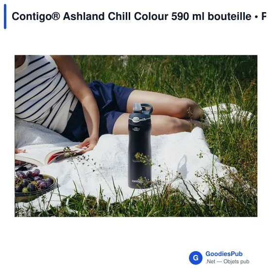 Bouteille isotherme personnalisable Contigo® Ashland Chill 590 ml avec logo - Image 6