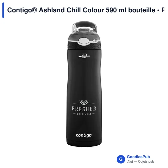 Bouteille isotherme personnalisable Contigo® Ashland Chill 590 ml avec logo - Image 7