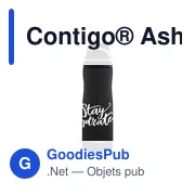 Bouteille isotherme personnalisable Contigo® Ashland Chill 590 ml avec logo - Miniature 8