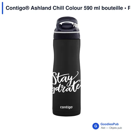 Bouteille isotherme personnalisable Contigo® Ashland Chill 590 ml avec logo - Image 8