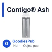 Gourde personnalisable Contigo® Ashland Tritan™ Renew 720 ml avec logo - Miniature 1