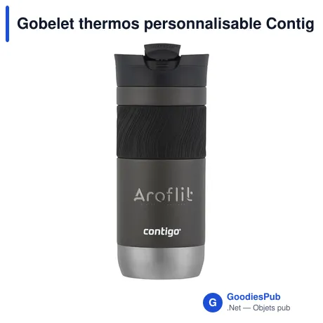Gobelet thermos personnalisable Contigo® Byron 2.0 470 mlavec logo