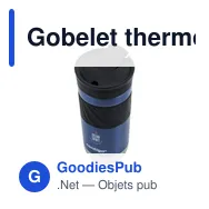 Gobelet thermos personnalisable Contigo® Byron 2.0 470 mlavec logo - Miniature 11