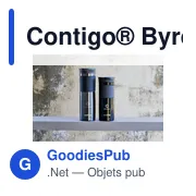 Gobelet thermos personnalisable Contigo® Byron Extra Large 720 mlavec logo - Miniature 5