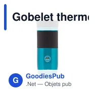 Gobelet thermos personnalisable Contigo® Byron Medium 470 ml avec logo - Miniature 11