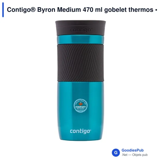 Gobelet thermos personnalisable Contigo® Byron Medium 470 ml avec logo - Image 11