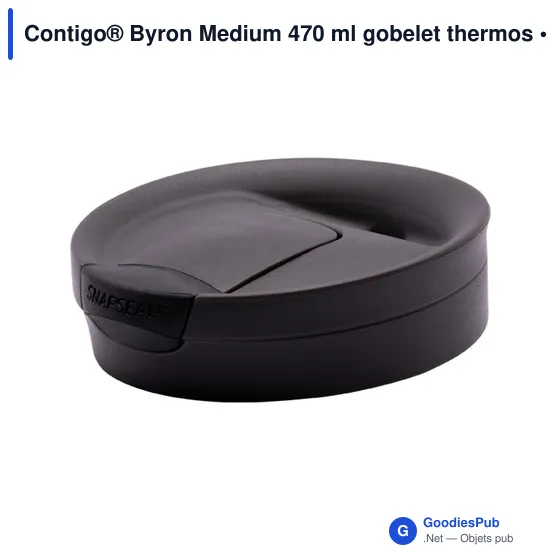 Gobelet thermos personnalisable Contigo® Byron Medium 470 ml avec logo - Image 5
