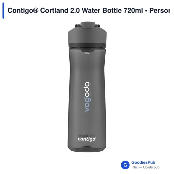 Gourde personnalisable Contigo® Cortland 2.0 avec logo - Image 2