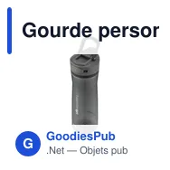 Gourde personnalisable Contigo® Cortland 2.0 avec logo - Miniature 4