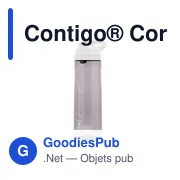 Gourde personnalisable Contigo® Cortland Tritan™ Renew 720 ml avec logo - Miniature 2