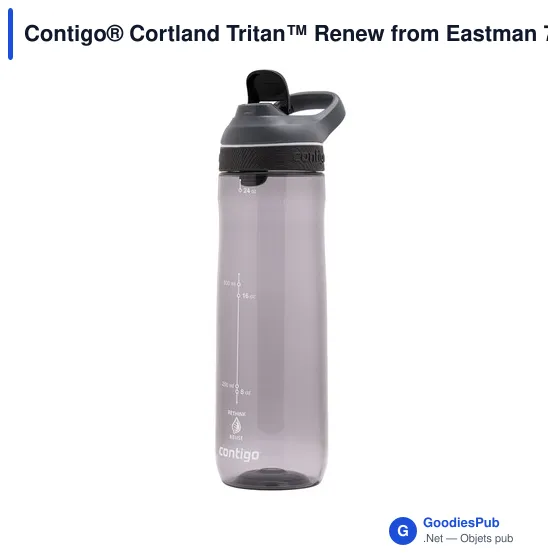 Gourde personnalisable Contigo® Cortland Tritan™ Renew 720 ml avec logo - Image 5