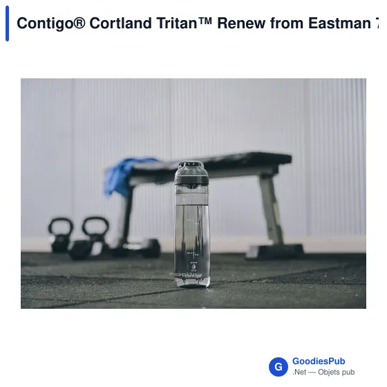 Gourde personnalisable Contigo® Cortland Tritan™ Renew 720 ml avec logo - Image 7