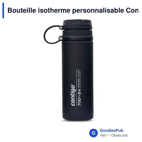 Bouteille isotherme personnalisable Contigo® Fuse 700 ml avec logo