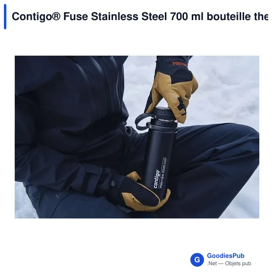 Bouteille isotherme personnalisable Contigo® Fuse 700 ml avec logo - Image 12