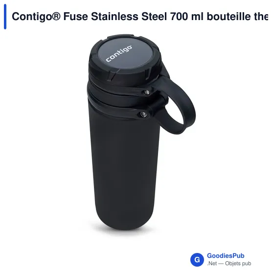 Bouteille isotherme personnalisable Contigo® Fuse 700 ml avec logo - Image 4