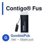 Bouteille isotherme personnalisable Contigo® Fuse 700 ml avec logo - Miniature 5