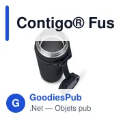 Bouteille isotherme personnalisable Contigo® Fuse 700 ml avec logo - Miniature 7