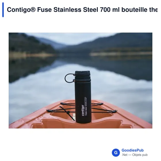 Bouteille isotherme personnalisable Contigo® Fuse 700 ml avec logo - Image 8