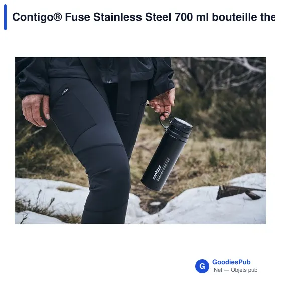 Bouteille isotherme personnalisable Contigo® Fuse 700 ml avec logo - Image 9