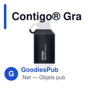 Bouteille isotherme personnalisable Contigo® Grand 1900ml avec logo - Miniature 1