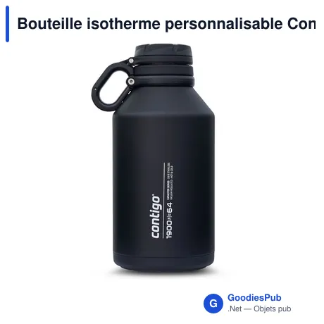 Bouteille isotherme personnalisable Contigo® Grand 1900ml avec logo