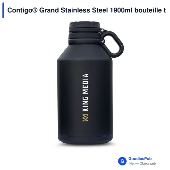 Bouteille isotherme personnalisable Contigo® Grand 1900ml avec logo - Image 12