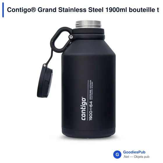 Bouteille isotherme personnalisable Contigo® Grand 1900ml avec logo - Image 4