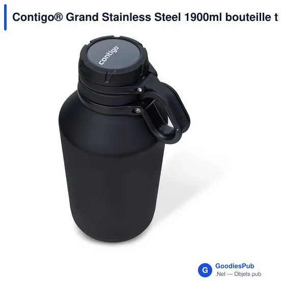 Bouteille isotherme personnalisable Contigo® Grand 1900ml avec logo - Image 6