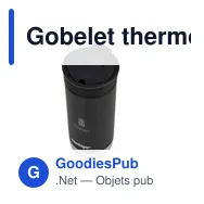 Gobelet thermos personnalisable Contigo® Huron 2.0 470 ml avec logo - Miniature 3