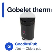 Gobelet thermos personnalisable Contigo® Huron 2.0 470 ml avec logo - Miniature 4