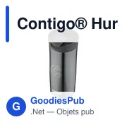 Gobelet thermos personnalisable Contigo® Huron 470 ml avec logo - Miniature 1