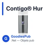Gobelet thermos personnalisable Contigo® Huron 470 ml avec logo - Miniature 2