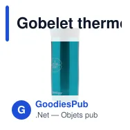 Gobelet thermos personnalisable Contigo® Huron 470 ml avec logo - Miniature 11
