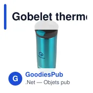 Gobelet thermos personnalisable Contigo® Huron 470 ml avec logo - Miniature 12