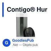 Gobelet thermos personnalisable Contigo® Huron 470 ml avec logo - Miniature 3