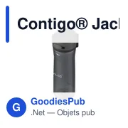 Bouteille d'eau personnalisable Contigo® Jackson 2.0 720 ml avec logo - Miniature 1