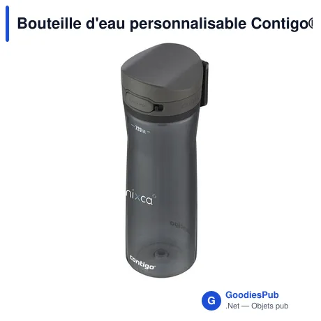 Bouteille d'eau personnalisable Contigo® Jackson 2.0 720 ml avec logo