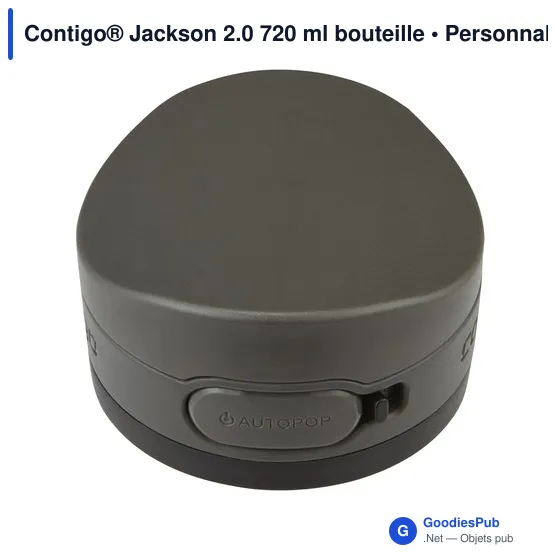 Bouteille d'eau personnalisable Contigo® Jackson 2.0 720 ml avec logo - Image 3