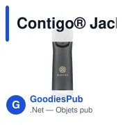 Bouteille d'eau personnalisable Contigo® Jackson 2.0 720 ml avec logo - Miniature 8